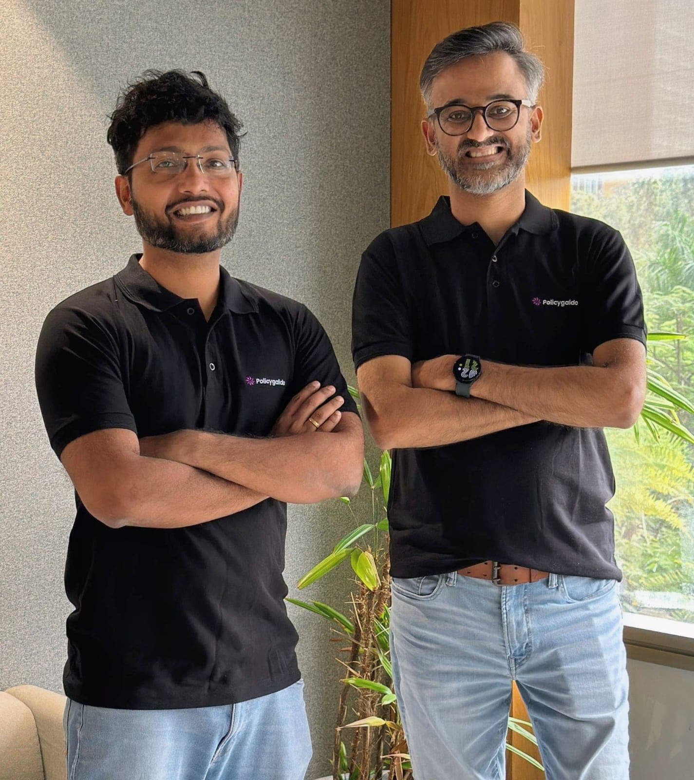 Sudhakar and Chinmay, co-founders of Policygaido